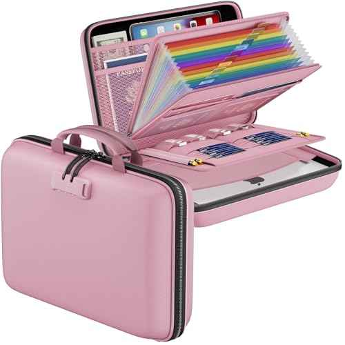 Fireproof File Organizer with Lock