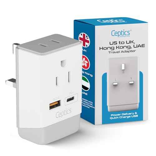UK Ireland Hong Kong Plug Adapter