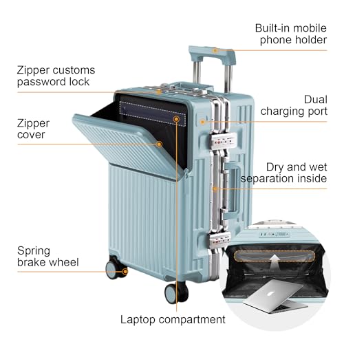 Hard Shell Luggage 20 Inch Travel Luggage