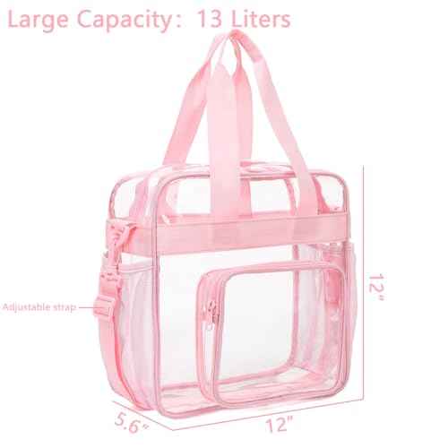 Clear Bag for Stadium Events With Shoulder Strap for Women