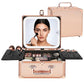 Makeup Bag with LED Mirror