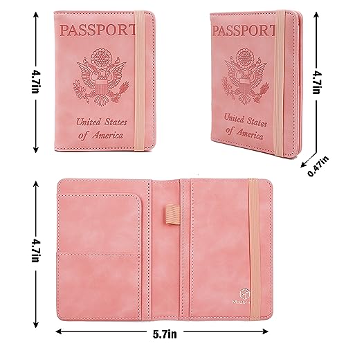Premium Leather Passport Holder Covers Case