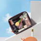 TSA Approved Toiletry Bag with Mini Clear Makeup Bag Travel Size Beach Pool Bag Car Accessories for Women Her