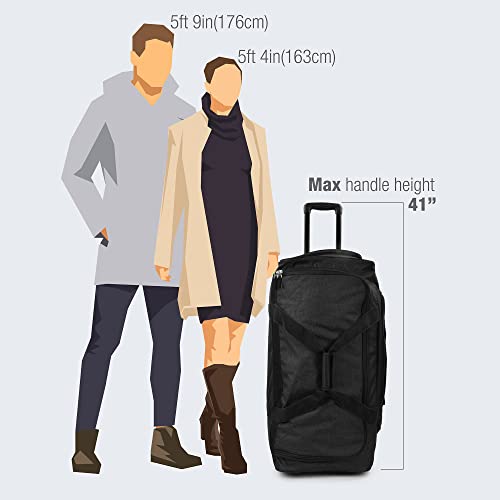 Duffel Bag with Rolling Wheels