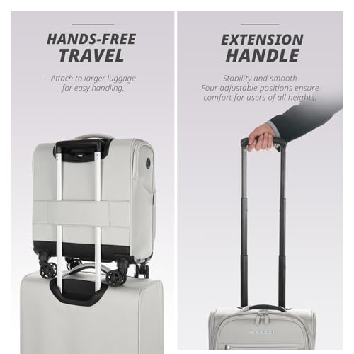 Underseat Carry On Luggage with Wheels