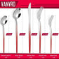 Gradient Red Silverware Set