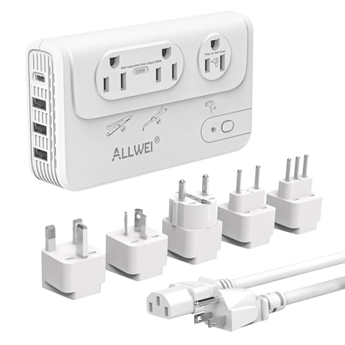 2000W Voltage Converter 220V to 110V Travel Adapter
