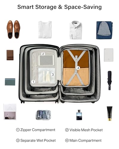 Expandable Luggage Sets 3 Piece (3 Count)