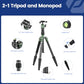 60" Carbon Fiber Camera Travel Tripod