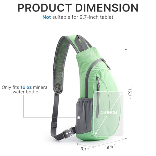 Small Sling Bag for Men Women