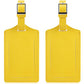 2 Pack Luggage Tags for Suitcases Airplane Travel Essentials (2 Count)