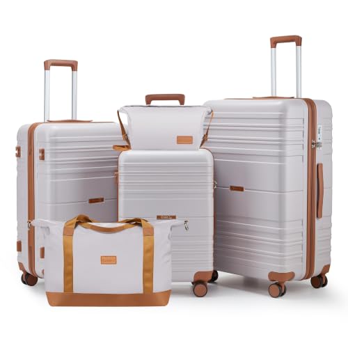 Luggage Sets with Spinner Wheels (5 Count)