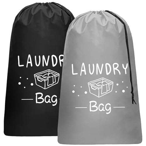 2 Pack Extra Large Travel Laundry Bag (2 Count)