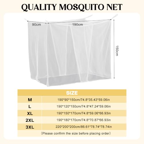White Mosquito Net for Bed