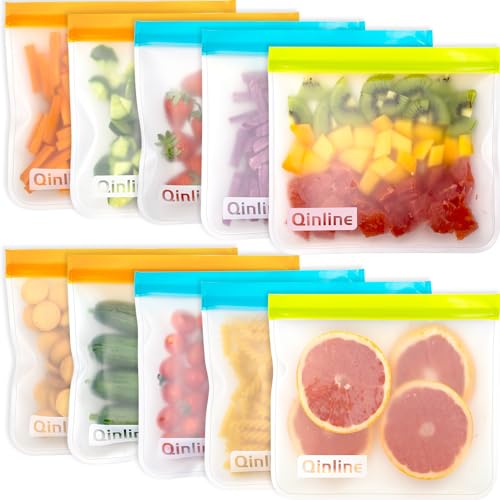 Reusable Food Storage Bags (10 Count)