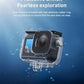 Waterproof Case Combo for Action 6 Underwater Housing Shell Cage + Floating Stick 60M