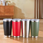 20 oz Tumblers Bulk Stainless Steel Tumbler with Lid Double Wall Vacuum Insulated Coffee Mug 20oz Powder Coated Cup for Hot and Cold Drinks (12 Count)