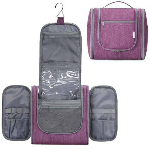 Hanging Toiletry Bag for Women Travel Makeup Bag Organizer Toiletries Bag for Cosmetics Essentials Accessories