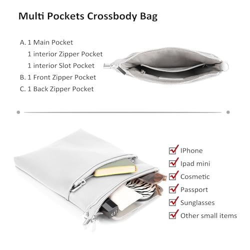 Genuine Leather Small Crossbody Bags for Women Travel Leather Purse
