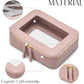 Clear Makeup Bag with Zipper (2 Count)