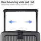 SOKOK Front Pocket Luggage Wide Handle with Spinner Wheels 24''