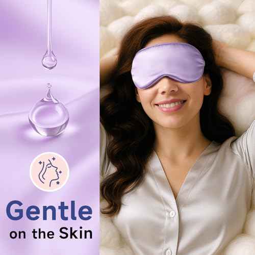 Sleep Mask for 100% Mulberry Silk for Women Men