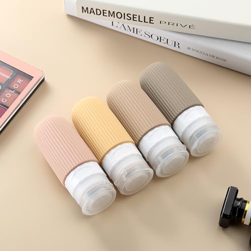 Travel Bottles for Toiletries (4 Count)