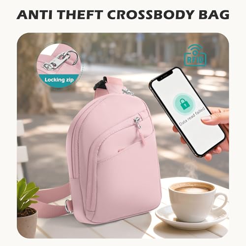 Anti Theft Crossbody Bag for Women Girls