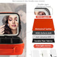 Travel Makeup Bag Cosmetic Bag with Lighted Mirror