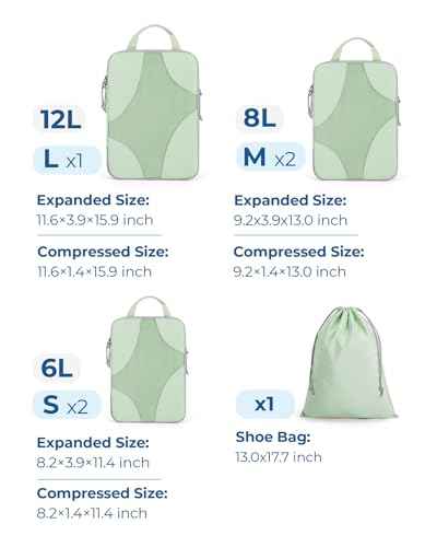 Compression Packing Cubes (6 Count)