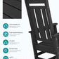 Outdoor Rocking Chairs Set of 2 (2 Count)