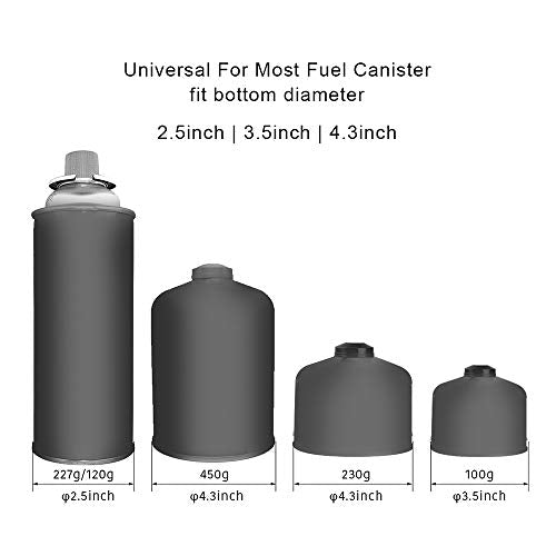 Folding Universal Fuel Can Canister Stand