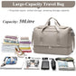 Travel Duffle Bag with Shoes Compartment