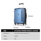 2 Piece Hardshell Suitcases Set 20