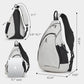 Sling Bag Men Backpack Unisex One Shoulder Bag Hiking Travel Backpack Crossbody with USB Port for Men Women Versatile Casual Daypack