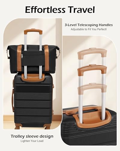Luggage Sets with Spinner Wheels (6 Count)