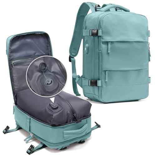 Vacuum Backpack Travel with Pump
