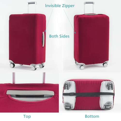 Travelkin Luggage Covers For Suitcase Tsa Approved Suitcase Cover Protector