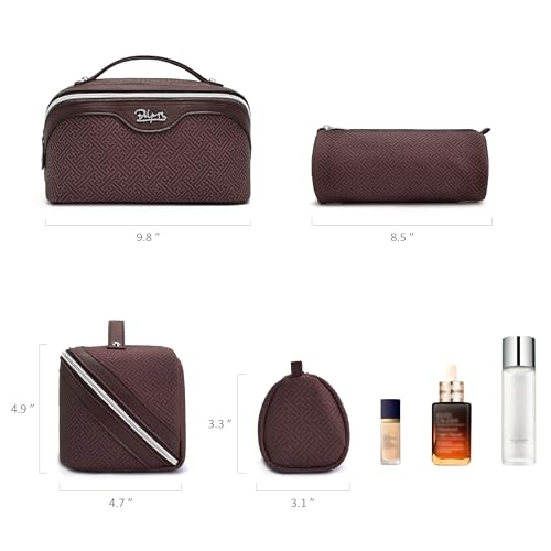 Travel Makeup Bags for Women (3 Count)