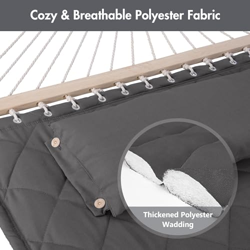Heavy Duty Hammock with 12 Feet Stand Included