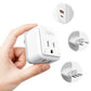Chile, Rome, Italy Travel Plug Adapter Set, Chile plug adapter USB-USB-C 20W PD-QC 18W, 2 Outlet, US to Italy plug adapter for Lybia, Uruguay Includes Type C, L SWadAPt Attachments - PAK-IT