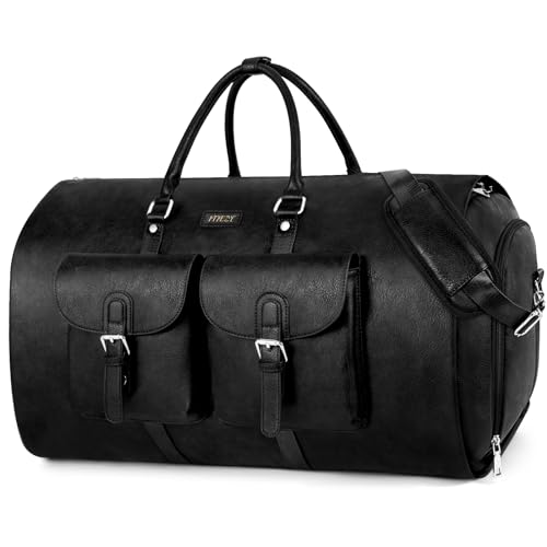 Garment Bag for Travel Convertible Carry on Travel Duffel Bag for Men Women