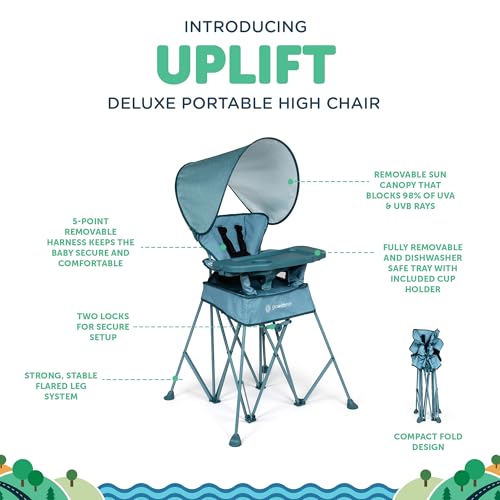 Go with Me Uplift Deluxe Portable High Chair