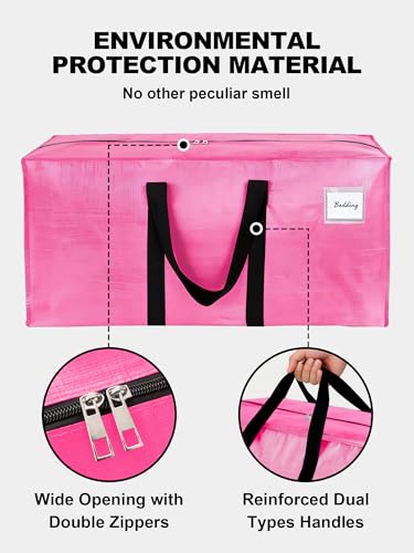 Supports 200lbs Heavy Duty Moving Bags (4 Count)