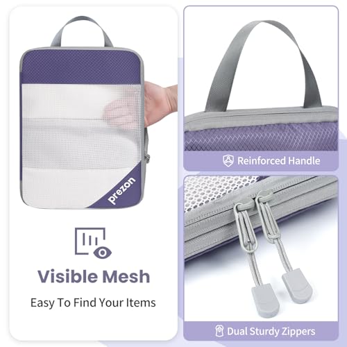 Compression Packing Cubes for Travel (6 Count)