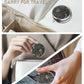 Pill Box 3 Compartment Portable Travel Medicine Box with Mirror
