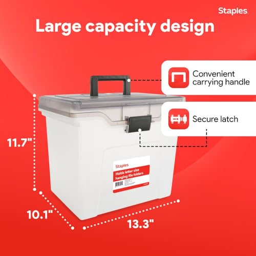 File Box Portable Tote (4 Count)