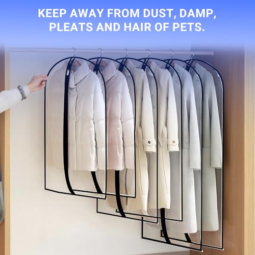 Garment Bags for Hanging Clothes 24'' x 40'' (12 Count)