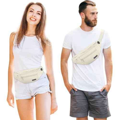 Crossbody Bag Fanny Pack for Women Travel Essential with Adjustable Strap
