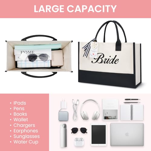Initial Tote Bag